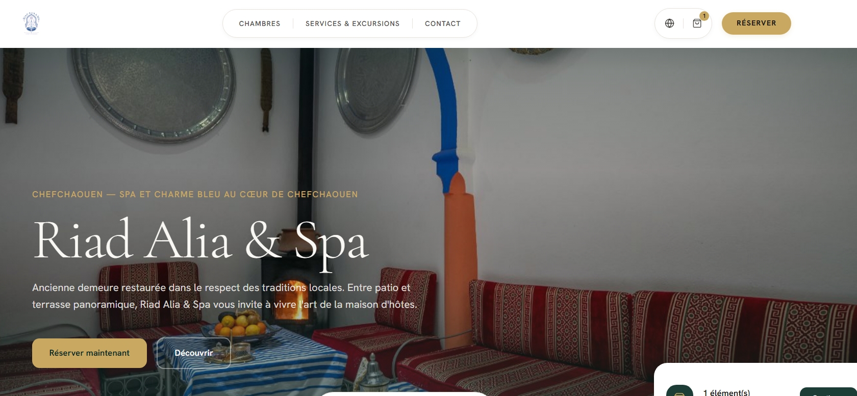 Site de 3 Riads